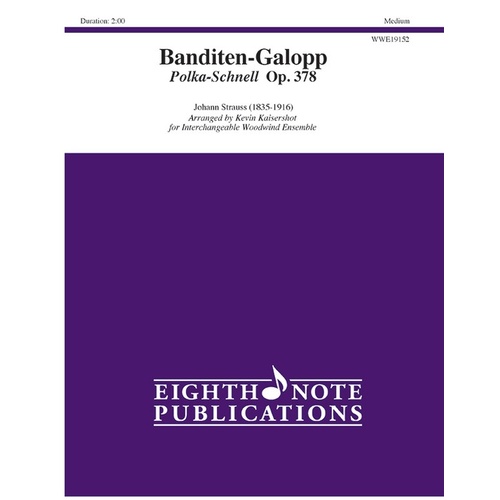 Banditen Galoppe Op 378 Flexible Wind Ensemble