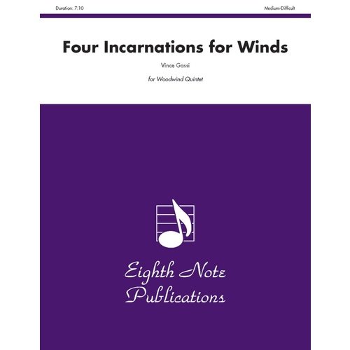 Four Incarnations For Winds Woodwind Quintet