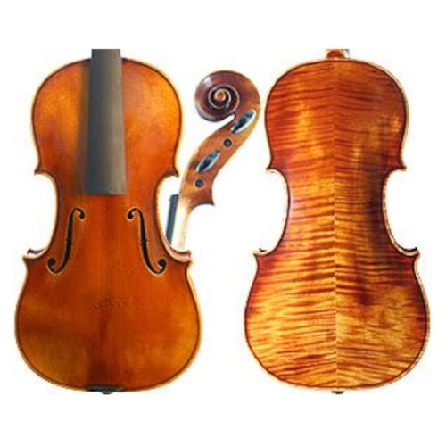 Peter Guan Violin No. 7.0-1741 Vieuxtemps Instrument with Pegs and Chinrest