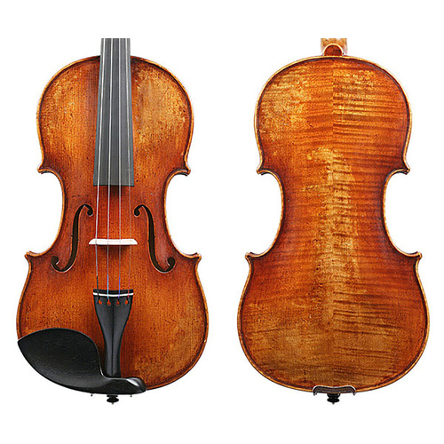 Peter Guan Violin No.8.0-1730 Kreisler Instrument with Pegs and Chinrest