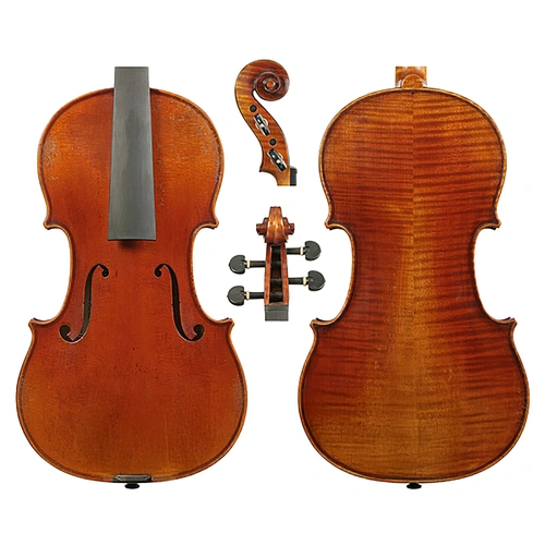 Peter Guan Violin No. 8.0-1714 Strad Soil, Premium Tonewoods, Professional Craftsmanship