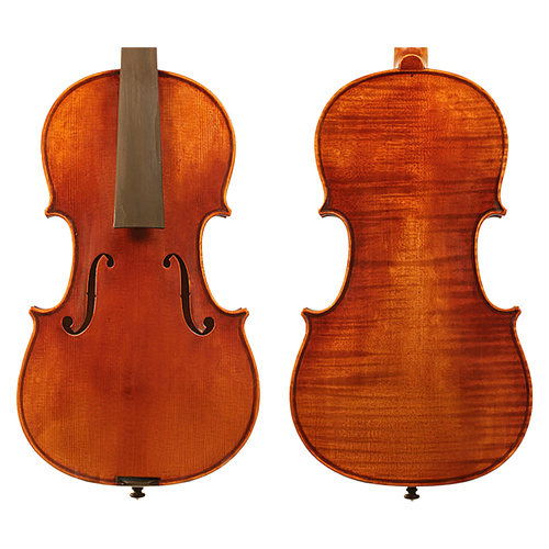Peter Guan Violin No.9.0-Soil, Crafted by Award-Winning Luthiers, Instrument Only with Pegs and Chinrest