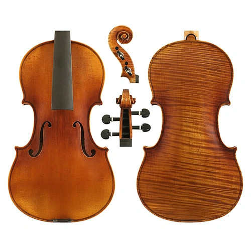 Peter Guan Violin No.9.0-1707 La Cathedrale with Pegs and Chinrest