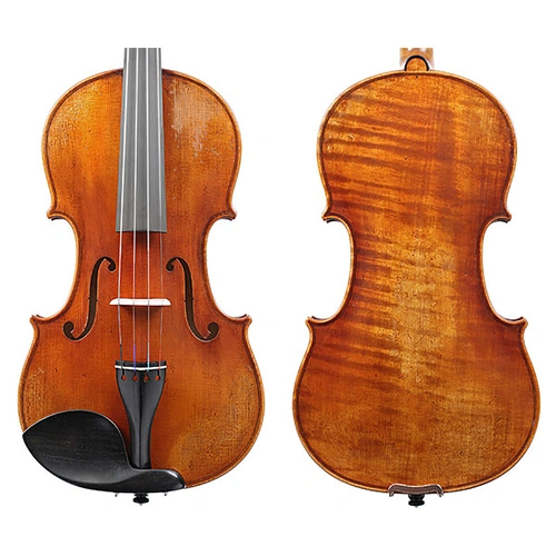 Peter Guan Violin No.9.0-1703 Emiliani Professional Instrument with Pegs and Chinrest