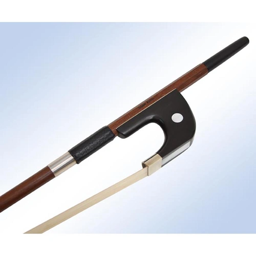 Double Bass Bow Dorfler Brazilwood Round German 3/4 with Ebony Frog