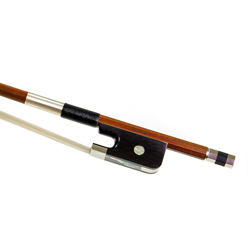 Dorfler V Good Pernambuco Round French Double Bass Bow 3/4