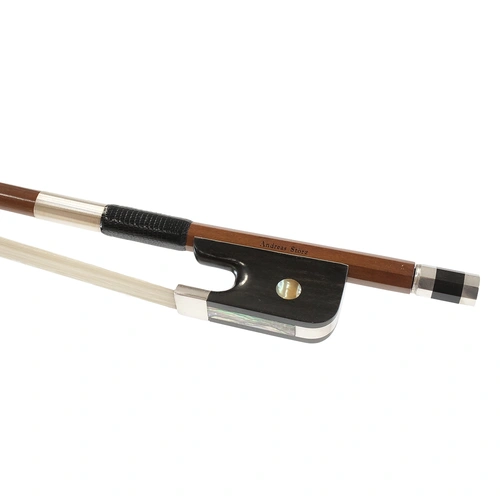 Andreas Storz French-style 4/4 Double Bass Bow 727mm Silver Mounted with Case