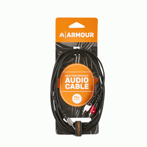 Armour RCA29S 1/8" Stereo To 2 x Rca Cable