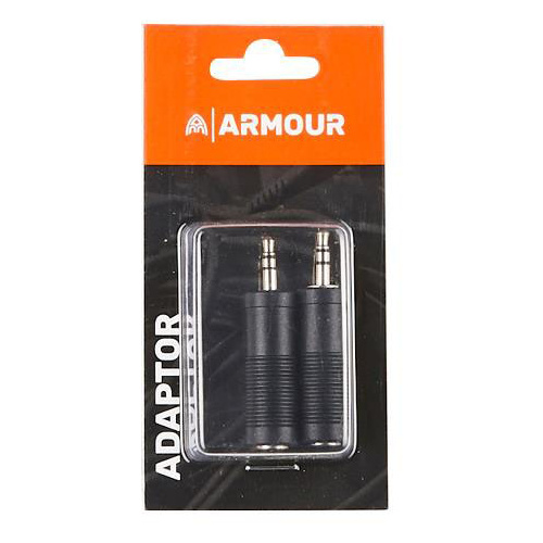 Armour ADAP1 1/4" To 1/8" Stereo Adaptor (2Pc)