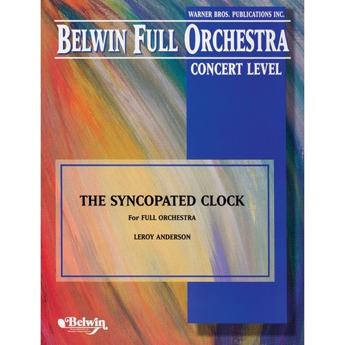 The Syncopated Clock Full Orchestra Sheet Music Gr 3.5