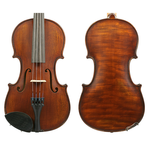 Gliga II Violin Outfit Aged Dark Antique with Opal Gold Strings - 4/4