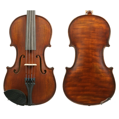 Gliga II Violin Outfit Aged Dark Antique Opal Gold 4/4 with Case and Bow