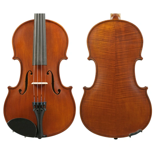 Gliga I Violin Outfit Dark Antique - 4/4 Guarneri, Solid Spruce Top, Maple Back, Ebony Fingerboard, Wittner Tailpiece, Articul Bow, HQ Case