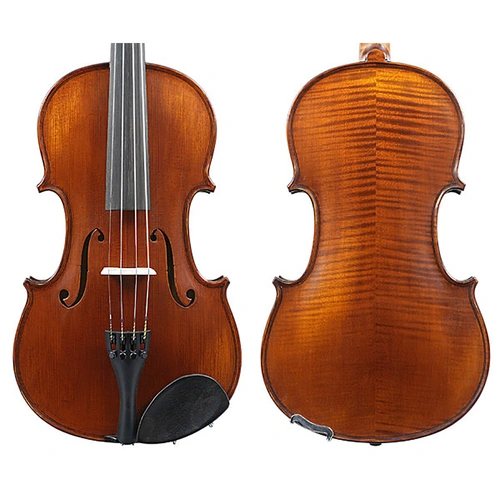 Gliga I Violin Outfit Guarneri 4/4 Left Handed with Articul Bow and HQ Case