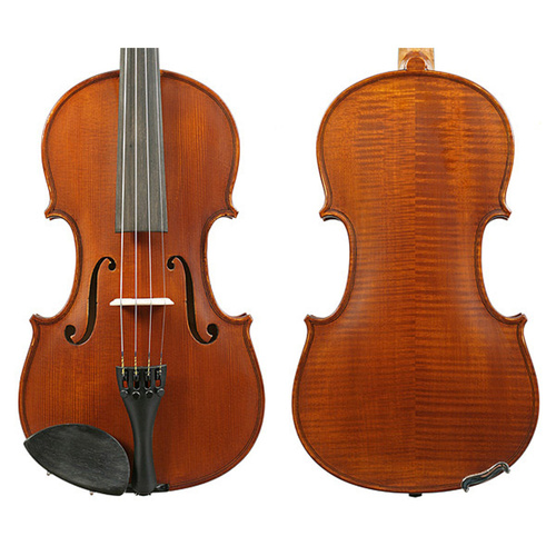 Gliga I Violin Outfit Dark Antique with Opal Gold - 4/4, Solid Spruce Top, Maple Back, Ebony Fingerboard, Includes Bow and Case