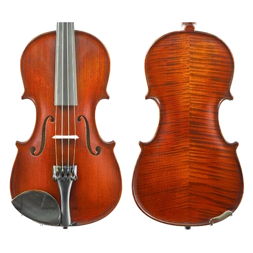 Gliga Vasile Professional Antique 3/4 Violin with Solid Spruce Top and Maple Back