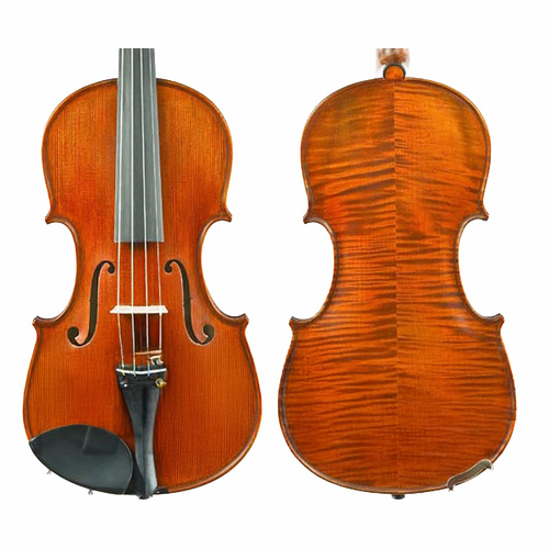 Gliga Vasile Maestro Extra 4/4 Violin with Solid Spruce Top and Maple Back