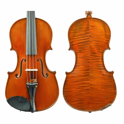 Gliga Vasile Maestro Extra Violin 4/4 Solid Spruce Top Maple Back & Sides Ebony Fingerboard Antique Oil Varnish Made in Romania