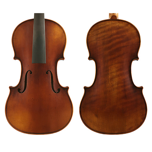 Raggetti RV7AE 1/2 Violin - Distressed - Mountain Spruce Top, Himalayan Maple Back, Ebony Pegs & Fingerboard, Stradivari Pattern