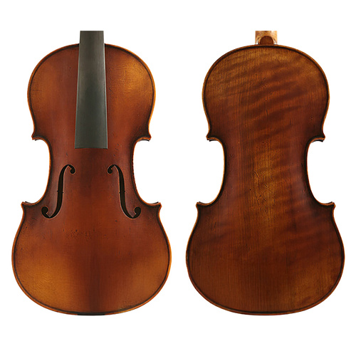 Raggetti RV7AE 1/4 Violin - Distressed, Mountain Spruce Top, Himalayan Maple Back, Ebony Pegs, Fingerboard, and Chinrest, Oil Varnish