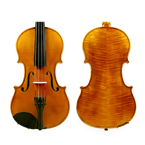 Raggetti RV-7 4/4 Violin Only, Mountain Spruce Top, Himalayan Maple Back, Ebony Pegs & Fingerboard, Stradivari Pattern, No Outfit