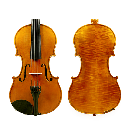 Raggetti RV-7 Violin 4/4, Mountain Spruce Top, Himalayan Maple Back, Ebony Pegs & Fingerboard, Stradivari Pattern, No Outfit Included