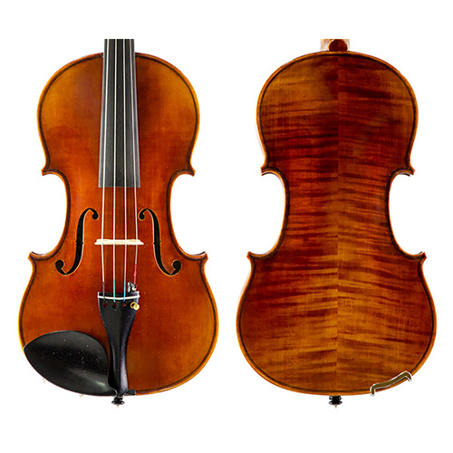 Raggetti RV-10 4/4 Violin Only, Mountain Spruce Top, Himalayan Maple Back, Ebony Components, Hand Applied Oil Varnish, Stradivari Pattern