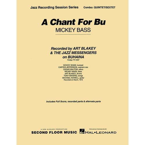 Chant For Bu A Quintet Sextet Sfm Gr 4-5 (Music Score/Parts)