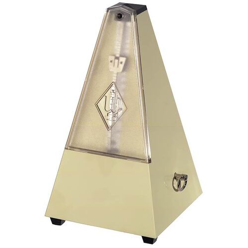 Wittner 810 Series Mechanical Metronome with Bell, Ivory Finish