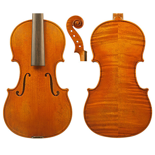 Makers II Violin C Model - Handcrafted, 2-Piece Maple Back, Oil Varnish, Bare-Bones Format, Designed for Australian Luthiers