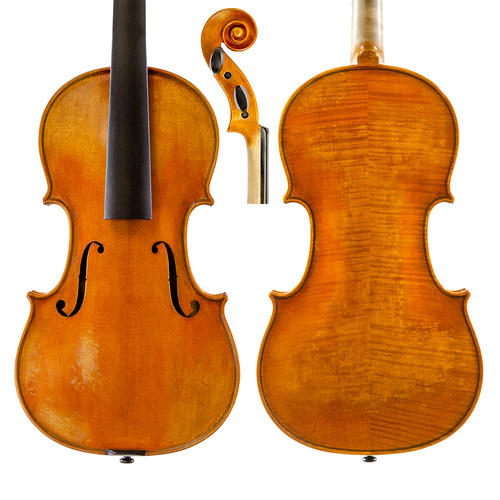 Makers II Violin Only-B Model - Handcrafted with 2-Piece Maple Back and Spruce Top, Designed for Custom Setup by Australian Luthiers