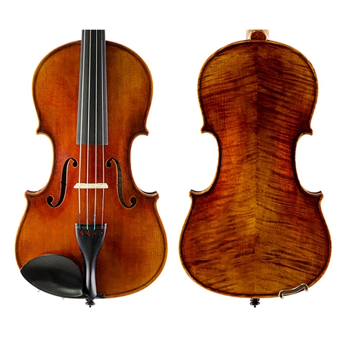 Raggetti Master No. 6 Violin 4/4 Stradivari Pattern Solid Spruce Maple Ebony