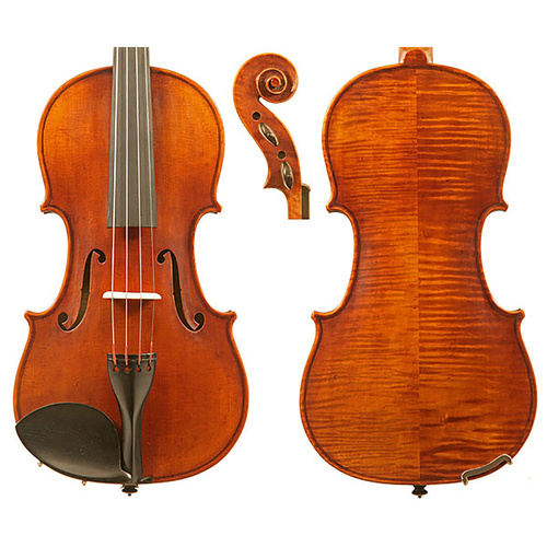 Raggetti Master No.6 Violin 1741 Vieuxtemps, Solid Spruce Top, Solid Maple Back, Ebony Pegs & Fingerboard, Highly Flamed Varnish