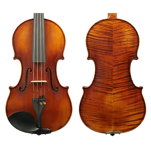 Raggetti Master Violin 1743 Paganini Cannon 6.0 Solid Spruce Top, Solid Maple Back, Neck & Sides, Ebony Components