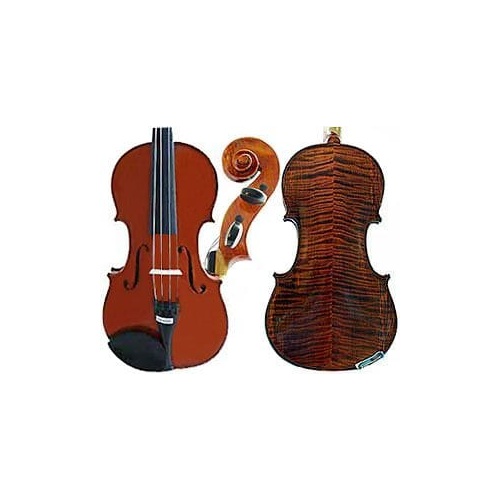 Raggetti Master Violin Plowden Guarneri No.6.3, Solid Spruce Top, Solid Maple Back, Ebony Pegs & Fingerboard, Highly Flamed Grade