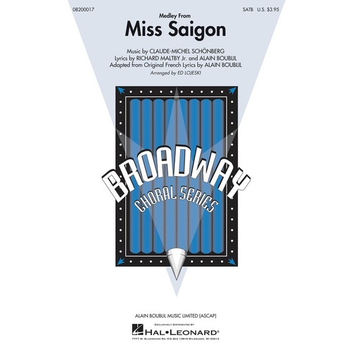 Miss Saigon Medley SATB (Octavo)