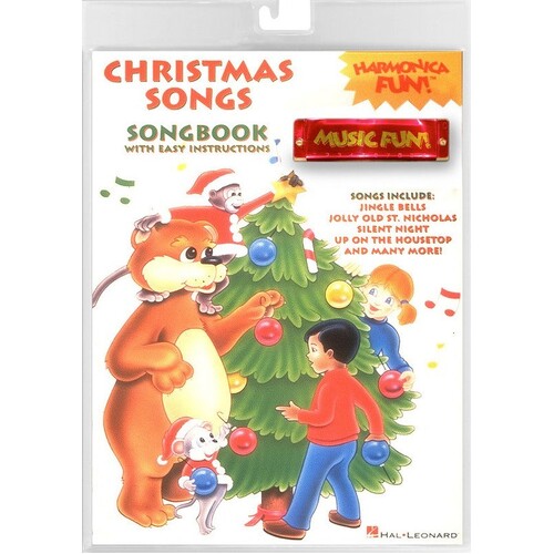 Christmas Favorites Harmonica Fun (Softcover Book)