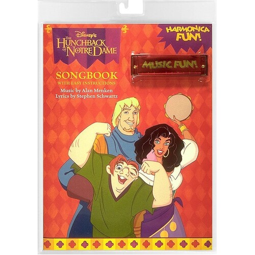 Hunchback Of Notre Dame Harmonica Fun Book/Harmoni 