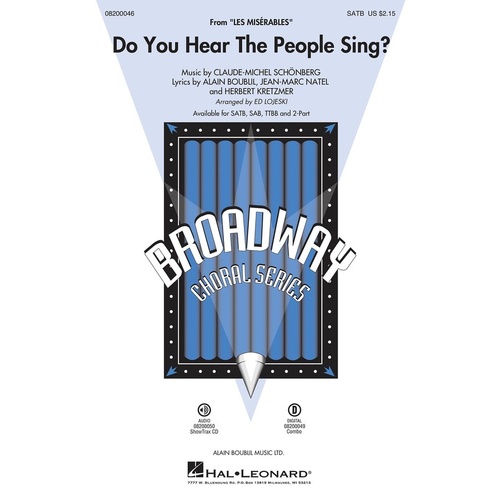 Do You Hear The People Sing SATB (Octavo)