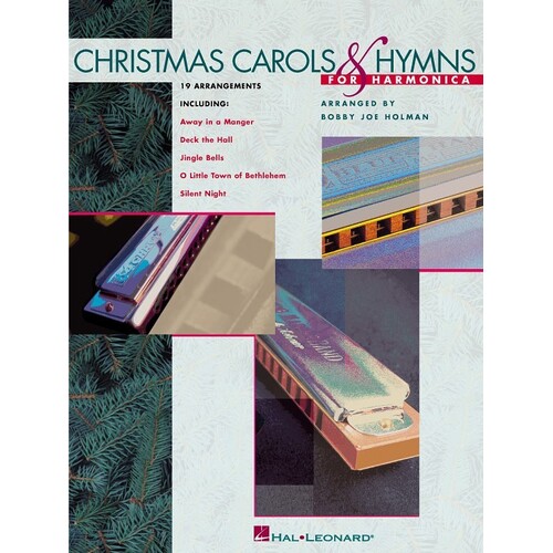 Christmas Carols and Hymns For Harmonica (Softcover Book)