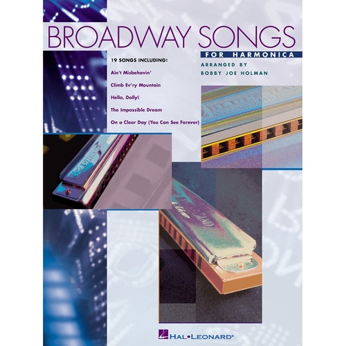 Broadway Songs For Harmonica (Softcover Book)