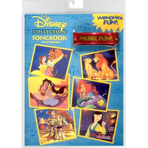 Disney Collection Harmonica Fun (Softcover Book)