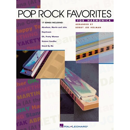 Pop Rock Favorites For Harmonica (Softcover Book)