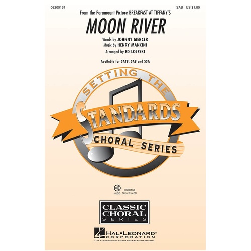 Moon River SAB (Octavo)