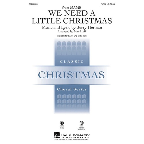 We Need A Little Christmas CD (CD Only)