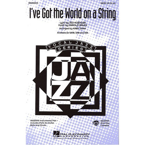 Ive Got The World On A String SATB