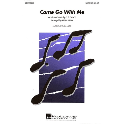Come Go With Me TTB Arr Shaw (Octavo)