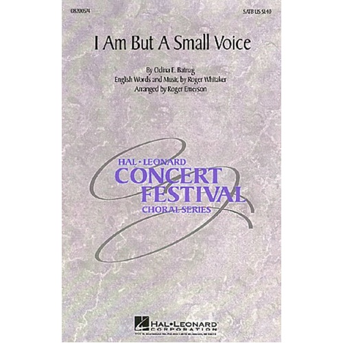 I Am But A Small Voice SATB (Octavo)