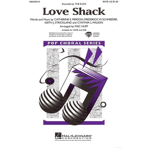 Love Shack SATB (Octavo)