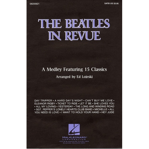 Beatles In Revue ShowTrax CD (CD Only)